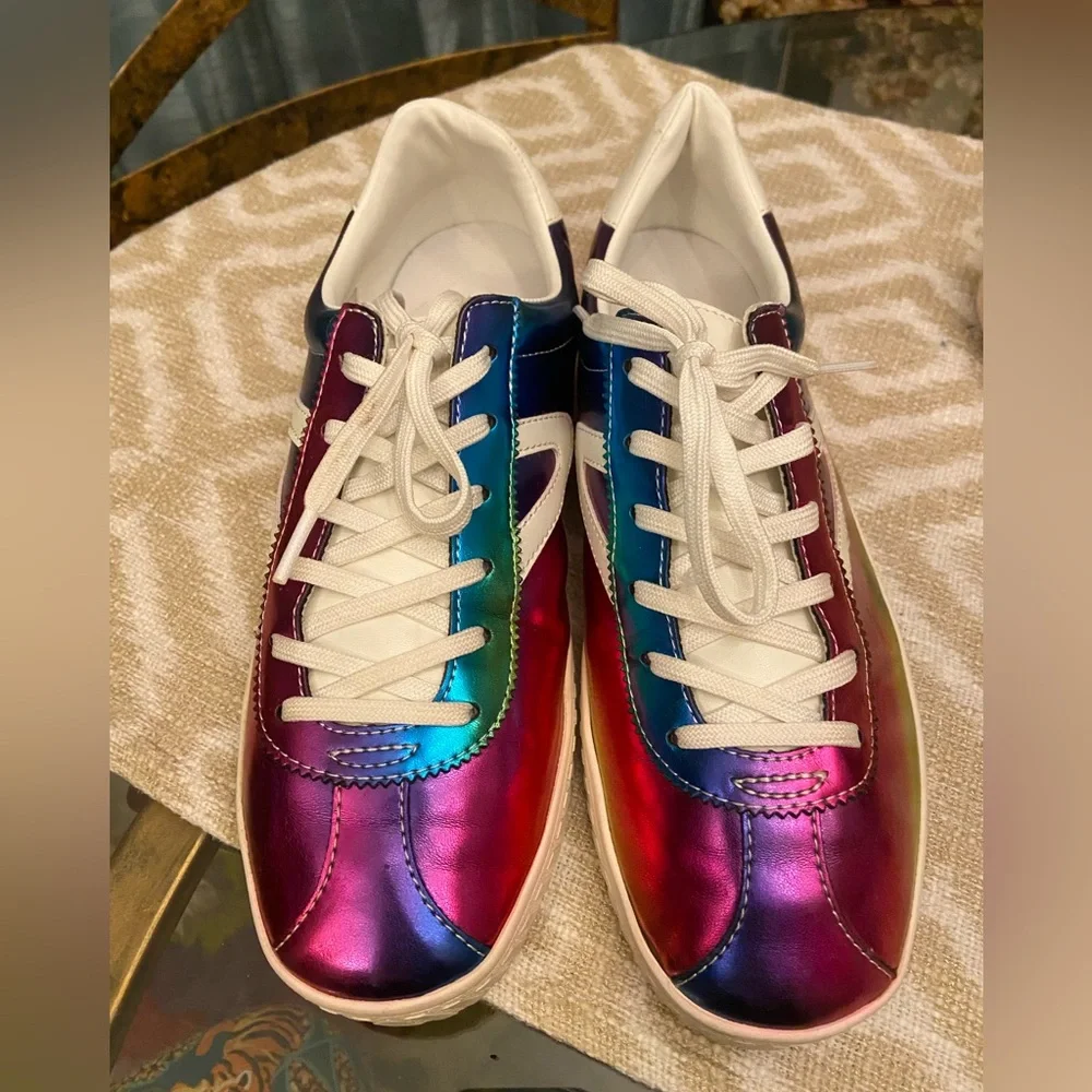 Tretorn Camden7 Iridescent Rainbow Sneaker - Picture 10 of 13